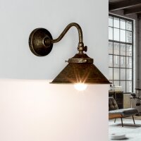 Applique en laiton en bronze antique
