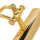 Lampe de table 24K or en laiton Premium