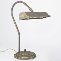 Lampe de table Bronze Clair en laiton véritable...