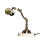 Noble lampe de table en laiton véritable Premium