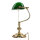 Banker Tischlampe Gold 24K aus Echt-Messing