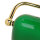 Banker Tischlampe Gold 24K aus Echt-Messing