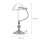 Banker Tischlampe Gold 24K aus Echt-Messing