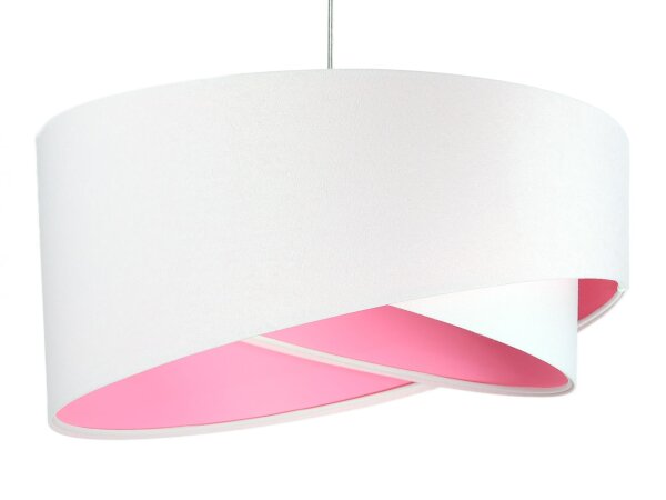 Lampe suspendue table à manger lampe de salon blanc rose