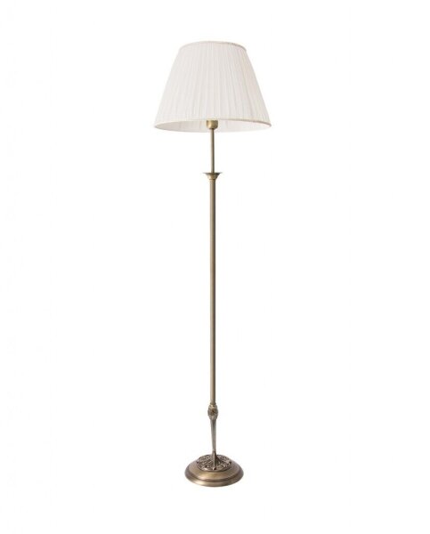 Jugendstil Stehleuchte E27 Weiß