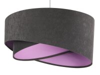 Suspension BRANDO gris foncé lilas Ø50cm...