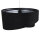 Suspension Table de salle à manger Noir Argent Tissu Ø50cm