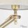 Lampe de table Bronze Clair Abat-jour en tissu Snodo
