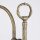 Tischlampe Schreibtisch aus Messing Glas 49 cm E14 in Antik