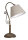 Lampe de table rustique E27 Bruxelles Bronze antique