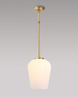 Premium plafonnier laiton verre r&eacute;glable table...