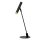 Tischlampe Metall Schwarz G9 H:32 cm edel modern