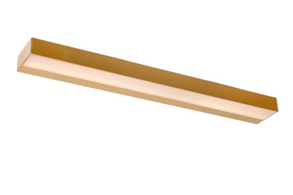 LED Wandleuchte Metall Messing B:60 cm modern