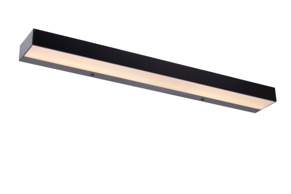LED Wandlampe Metall Schwarz B:60 cm edel modern