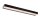 LED Wandlampe Metall Schwarz B:60 cm edel modern