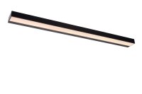 LED Wandlampe Schwarz Spiegel IP44 B:90 cm 2700 K