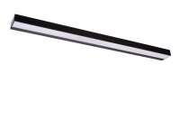 LED Wandlampe Schwarz Spiegel IP44 B:90 cm 2700 K