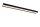 LED Wandlampe Schwarz Spiegel IP44 B:90 cm 2700 K