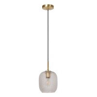 Retro Hängelampe Messing E27 Ø18 cm klassisch
