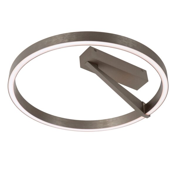LED Deckenlampe Aluminium Fernbedienung B:40 cm 2200 K