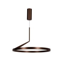 LED Pendelleuchte Kaffeebraun Ø60 cm 2700 K modern...