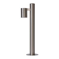 Wegeleuchte Stahl Chrom IP44 GU10 H:49 cm modern