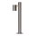 Wegeleuchte Stahl Chrom IP44 GU10 H:49 cm modern