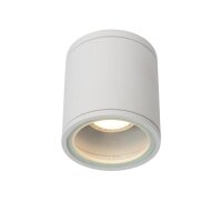 Deckenspot Aluminium Wei&szlig; GU10 &Oslash;9 cm modern rund