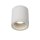 Deckenspot Aluminium Weiß GU10 Ø9 cm modern rund