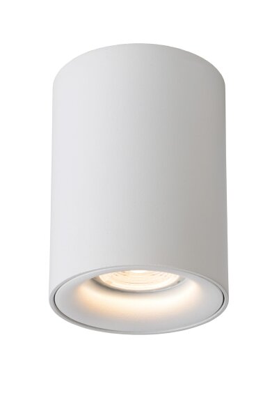 Deckenstrahler Aluminium Weiß GU10 B:8 cm modern