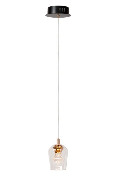 LED Hängelampe Glas Gold Ø13 cm 2700 K elegante