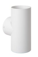 Wandlampe Up Down Weiß 2-flammig GU10 H:18 cm