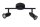 Deckenstrahler Metall Schwarz GU10 H:32 cm flexibel