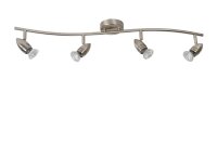 Deckenstrahler Metall Chrom GU10 2700 K H:78 cm