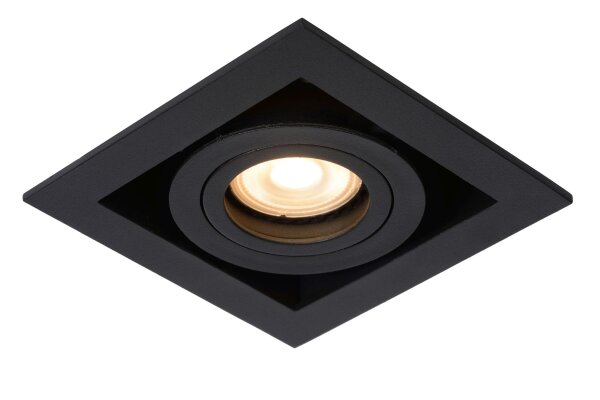 Einbaustrahler Aluminium Schwarz GU10 B:11,5 cm