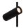 Tischlampe Aluminium Schwarz flexibel GU10 H:42 cm