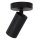 Deckenstrahler Aluminium Schwarz flexibel GU10 B:10 cm