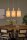 Pendelleuchte Metall Beige Messing 3-flammig E27
