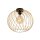 Deckenlampe Messing Schwarz rund Ø40 cm E27 edel
