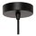 Hängelampe Schwarz Gitter Ø25 cm E27 modern edel