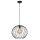 Hängelampe Schwarz E27 Ø40 cm modern edel rund