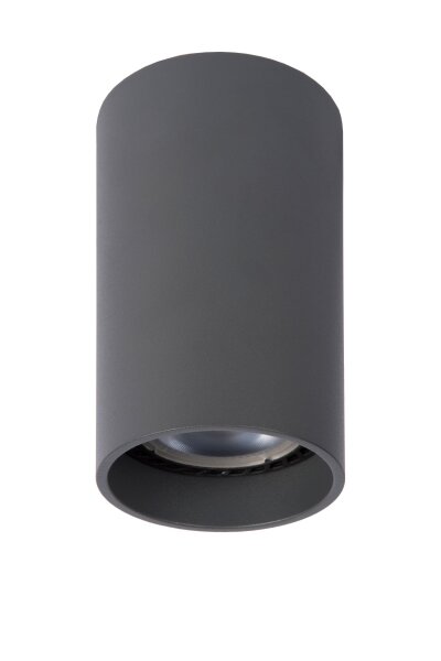 Aufbauspot Grau 2200 K Ø5,5 cm modern edel rund
