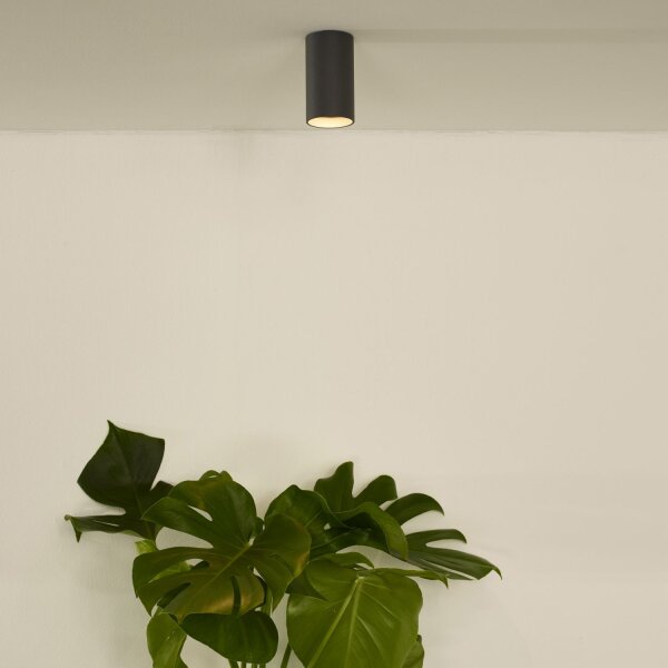 Aufbauspot Grau 2200 K Ø5,5 cm modern edel rund
