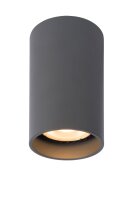 Aufbauspot Grau 2200 K Ø5,5 cm modern edel rund