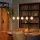 LED Pendelleuchte Glas Messing 2700 K L:84 cm edel