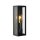 Wandlampe Außen Metall Schwarz IP65 H:25,8 cm edel