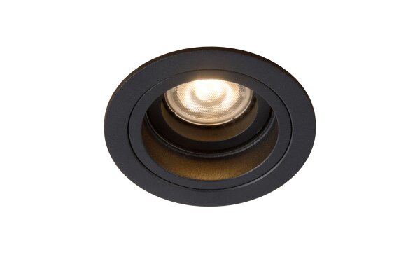Einbaustrahler Metall Schwarz GU10 B:9 cm modern