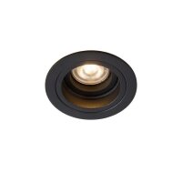 Einbaustrahler Metall Schwarz GU10 B:9 cm modern