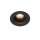 Einbaustrahler Metall Schwarz GU10 B:9 cm modern