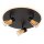 LED Deckenleuchte Schwarz Fernbedienung 2200 K B:40 cm